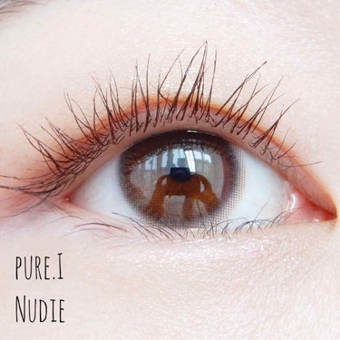 pure.I（ピュールアイ） Nudie（ヌーディー）/pure.I/カラーコンタクトレンズを使ったクチコミ（1枚目）