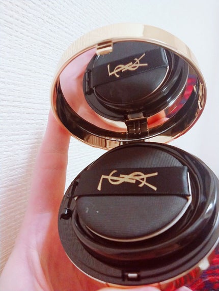 アンクル ド ポー ルクッション/YVES SAINT LAURENT BEAUTE/クッションファンデーションを使ったクチコミ(2枚目)