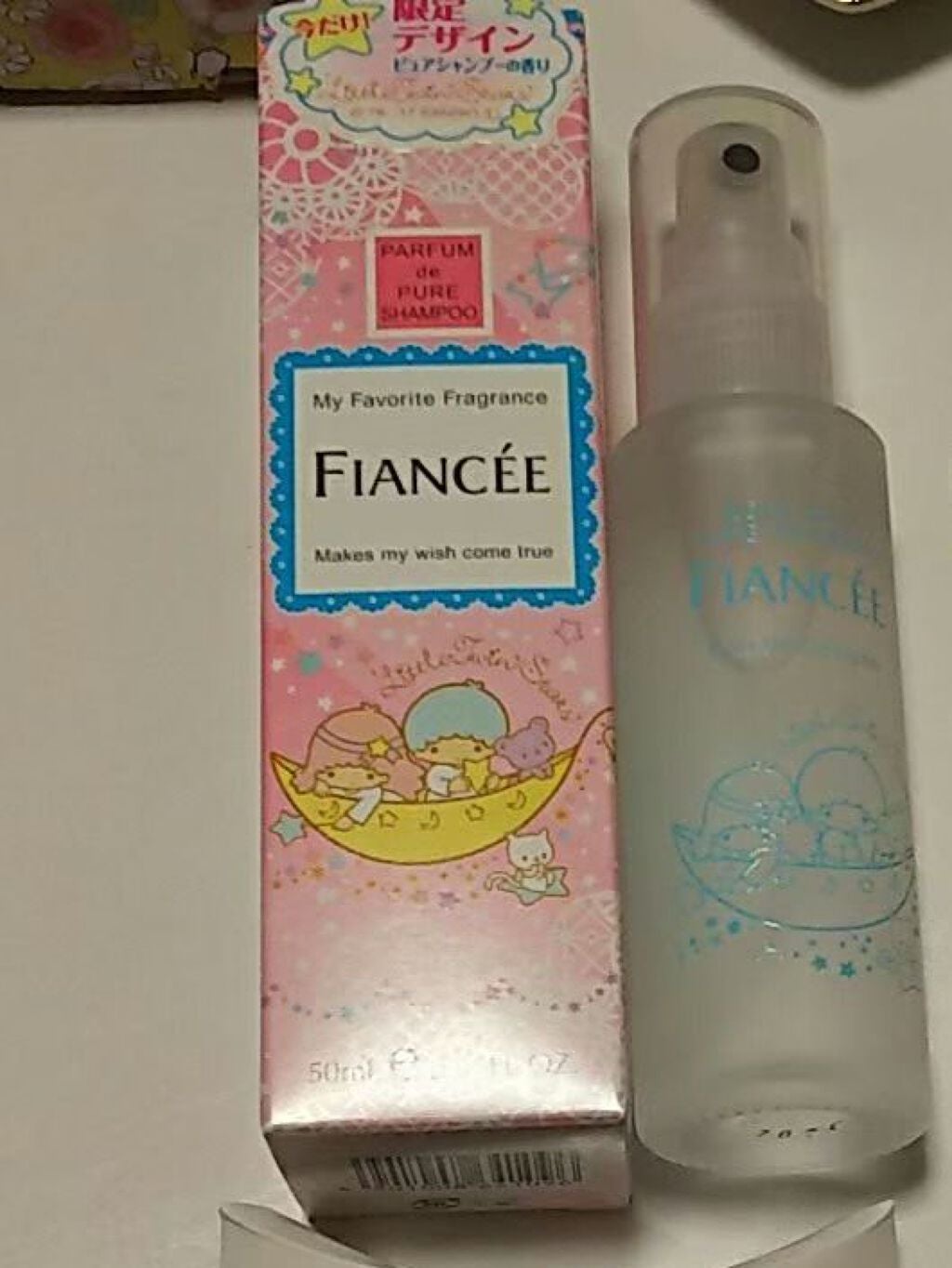 ボディミスト ピュアシャンプーの香り【パッケージリニューアル】/フィアンセ/香水(レディース)を使ったクチコミ(1枚目)