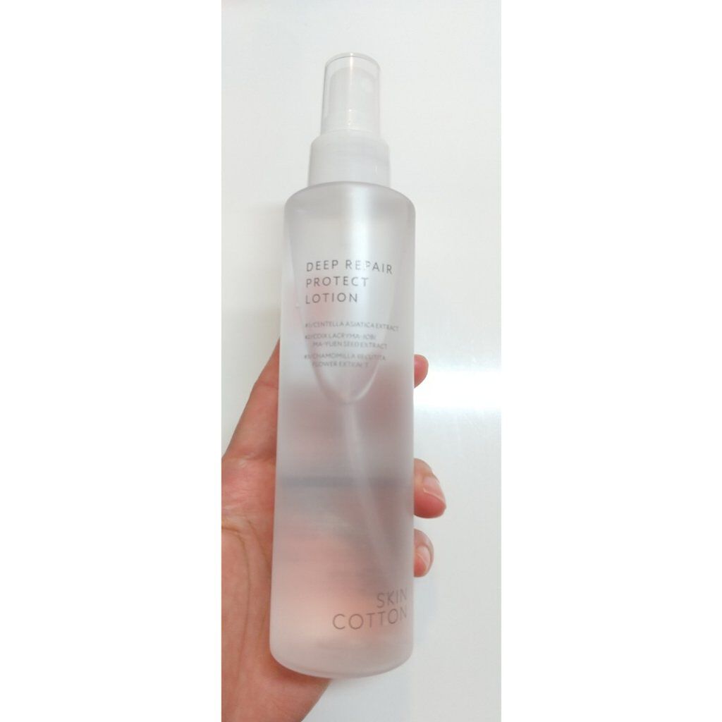 濃厚リペア プロテクトローション/スキンコットン/ミスト状化粧水を使ったクチコミ（3枚目）