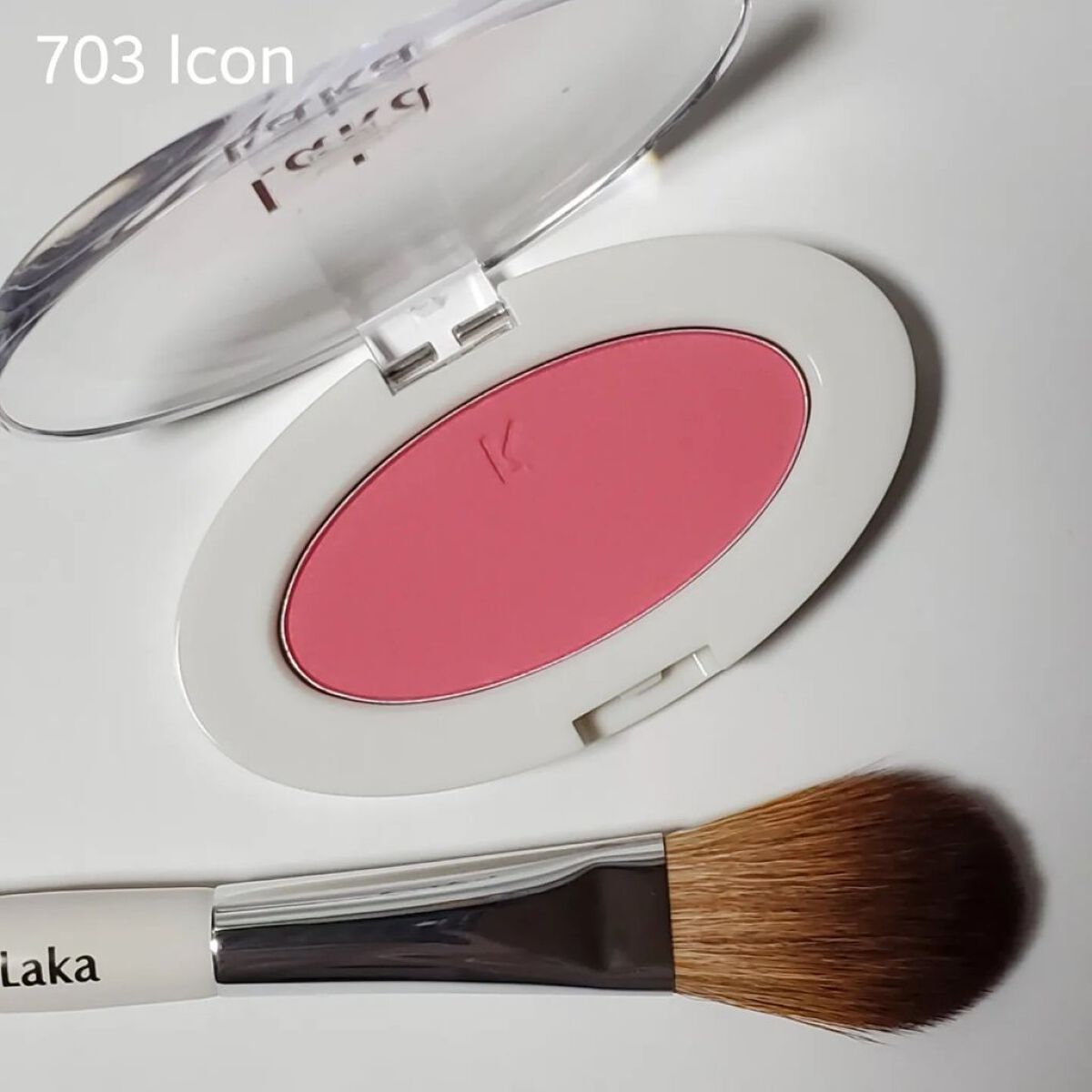 ラブシルクブラッシュ/Laka/パウダーチークを使ったクチコミ（3枚目）