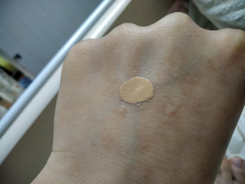 マスクプルーフファンデーションD/DAISO/リキッドファンデーションを使ったクチコミ(6枚目)