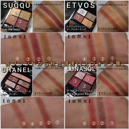 レ ベージュ パレット ルガール/CHANEL/アイシャドウパレットを使ったクチコミ(7枚目)