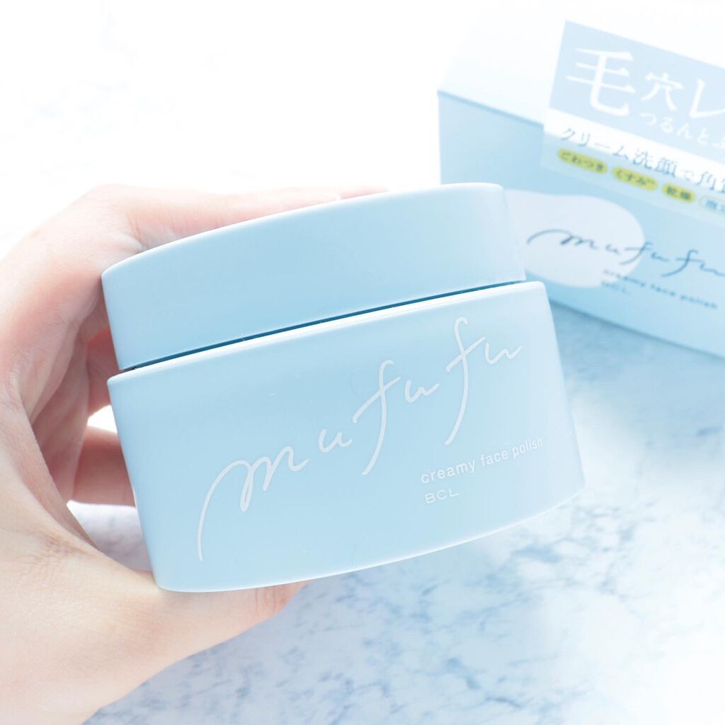 クリーミーフェイスポリッシュ/ムフフ/洗顔フォームを使ったクチコミ(2枚目)