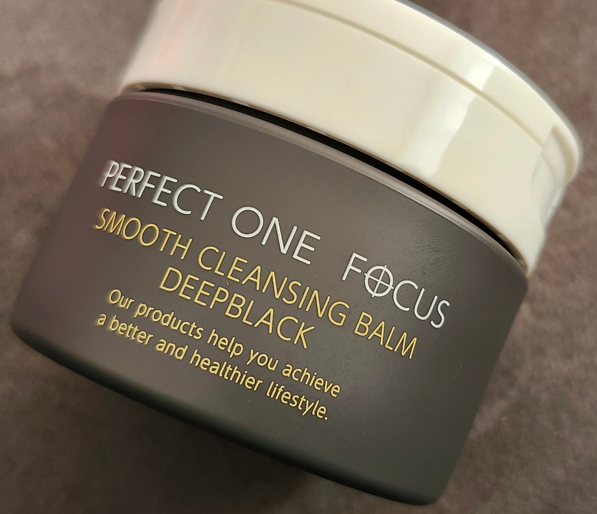 パーフェクトワンフォーカス スムースクレンジングバーム ディープブラック/PERFECT ONE  FOCUS/クレンジングバームを使ったクチコミ（1枚目）