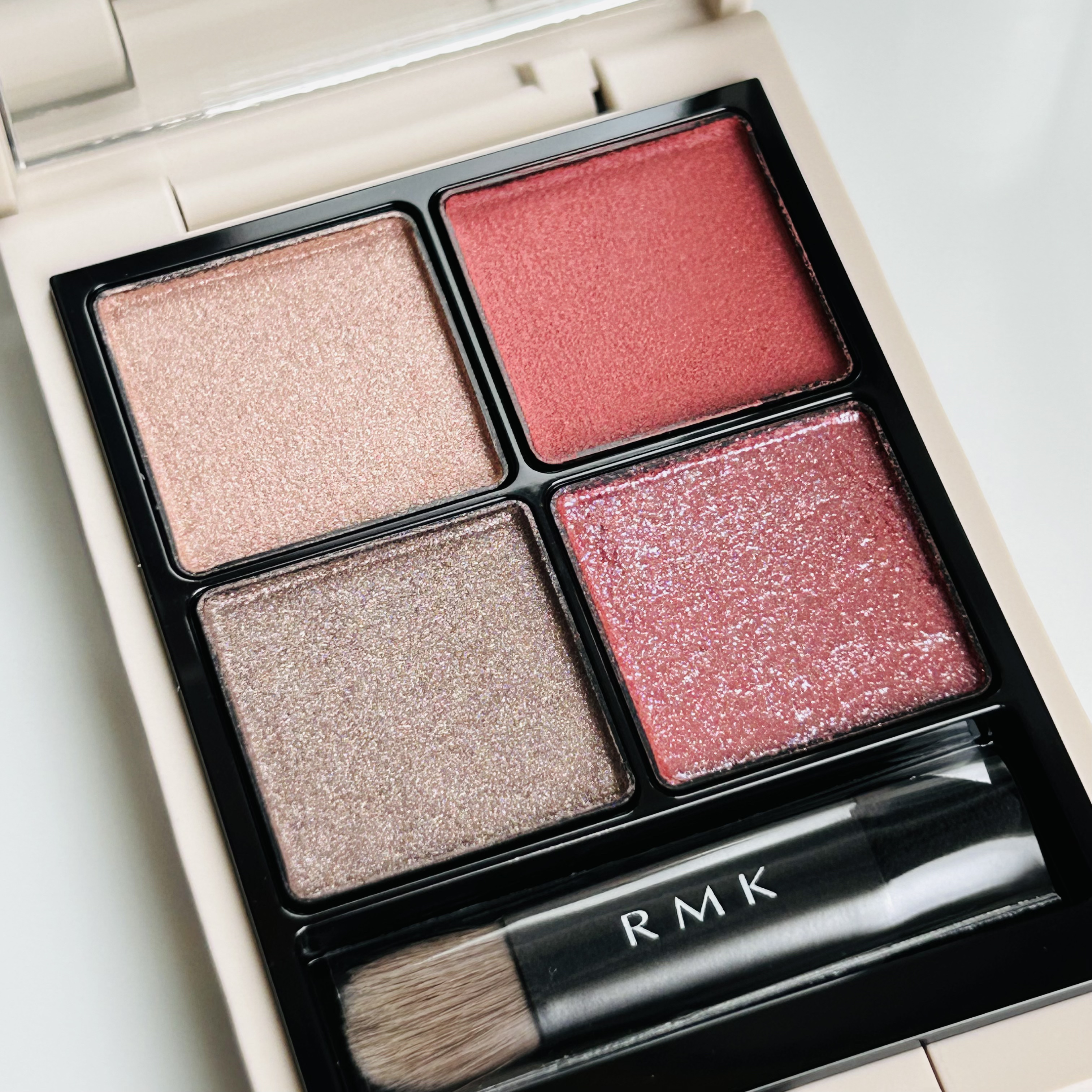 RMK シンクロマティック アイシャドウパレット/RMK/アイシャドウパレットを使ったクチコミ（2枚目）