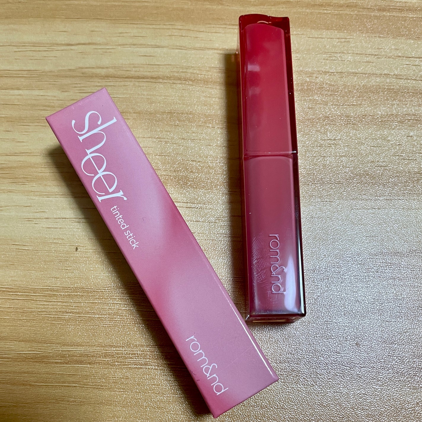 ドラ on LIPS 「ロムアンドのシアーティンテッドスティック✨サラさんコラボの07..」(1枚目)