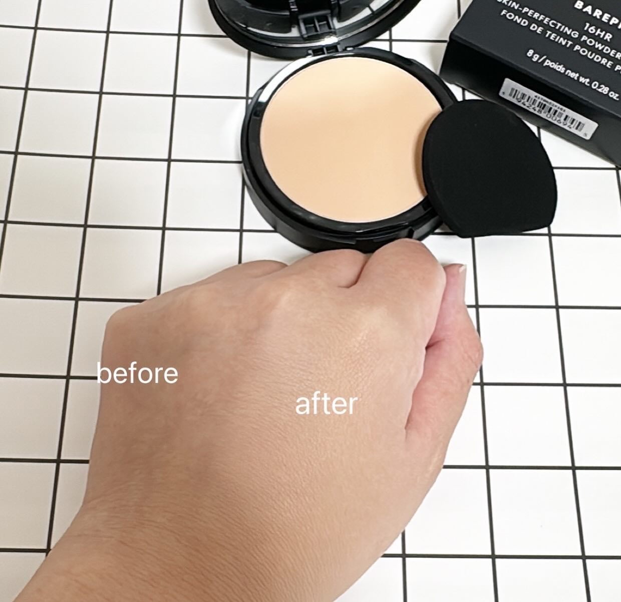 ベアプロ 16HR パウダー ファンデーション/bareMinerals/パウダーファンデーションを使ったクチコミ(5枚目)