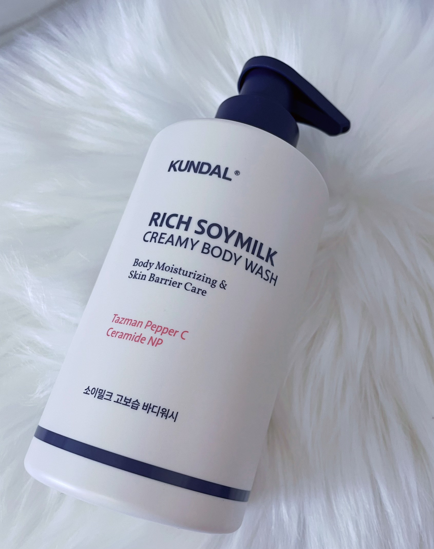 リッチソイミルククリーミーボディウォッシュ /KUNDAL/ボディソープを使ったクチコミ（1枚目）