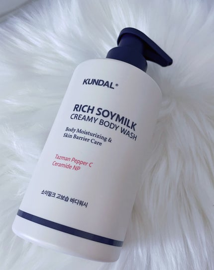 リッチソイミルククリーミーボディウォッシュ /KUNDAL/ボディソープを使ったクチコミ(1枚目)