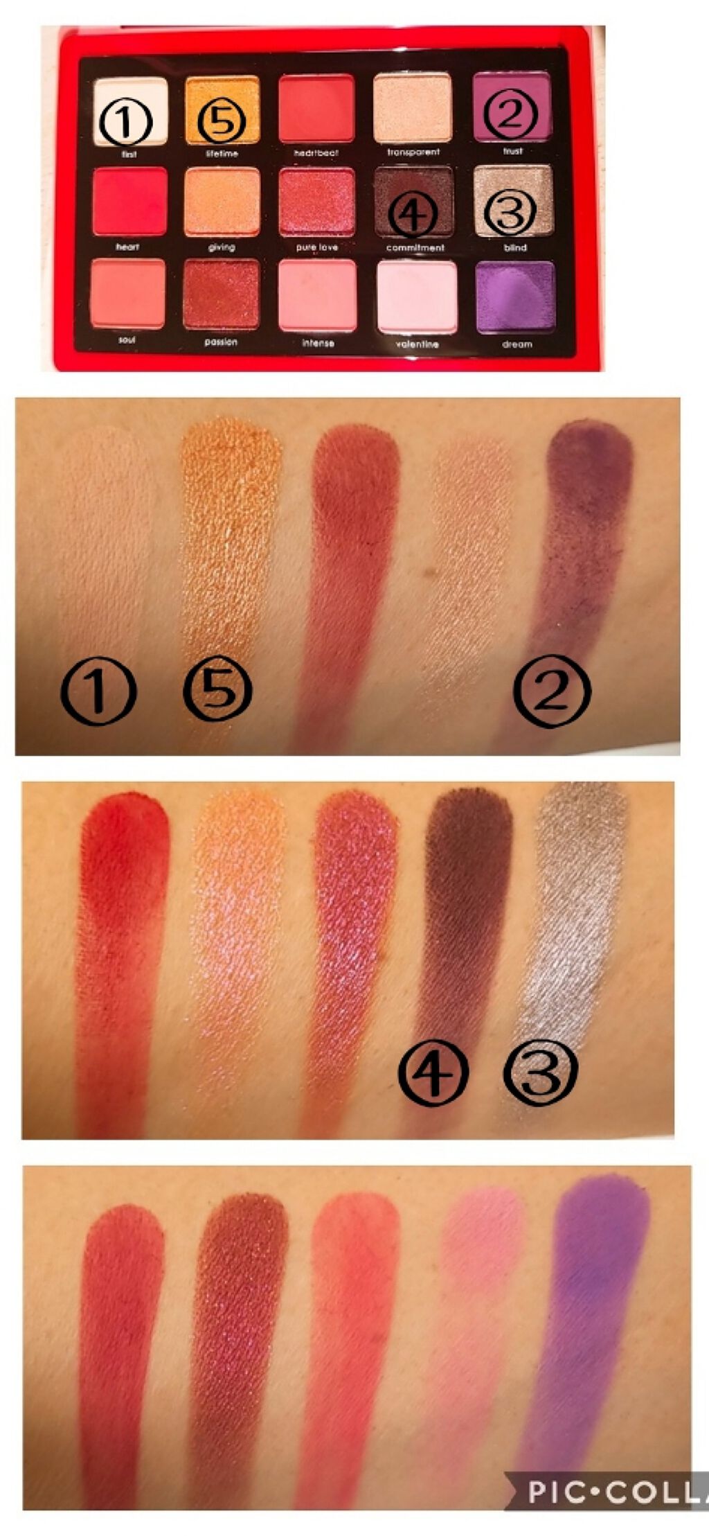 Love Palette/Natasha Denona/アイシャドウパレットを使ったクチコミ(3枚目)