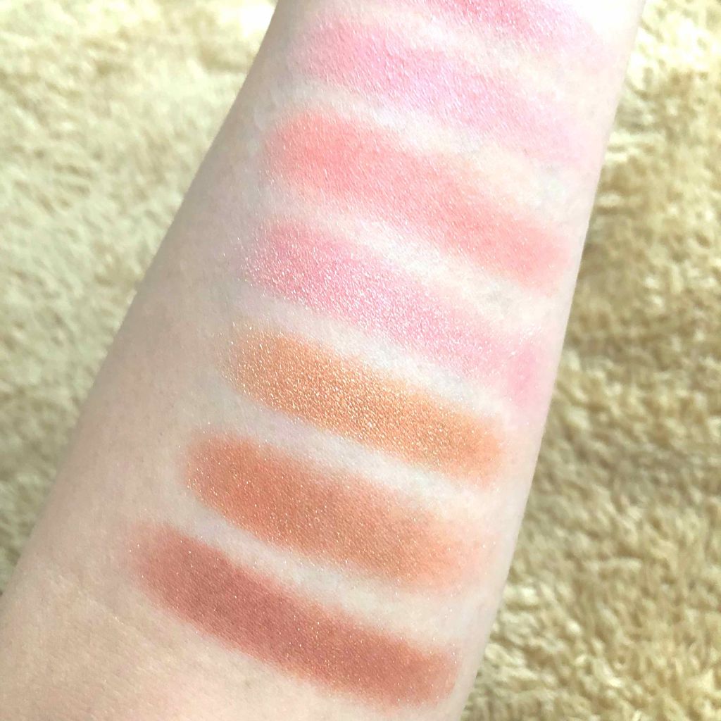 ROSY PIGGY PALATTE/innisfree/アイシャドウパレットを使ったクチコミ(3枚目)