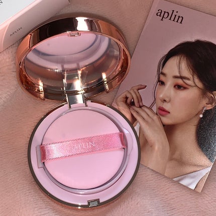 ピンクティーツリーカバークッション/APLIN/クッションファンデーションを使ったクチコミ(4枚目)