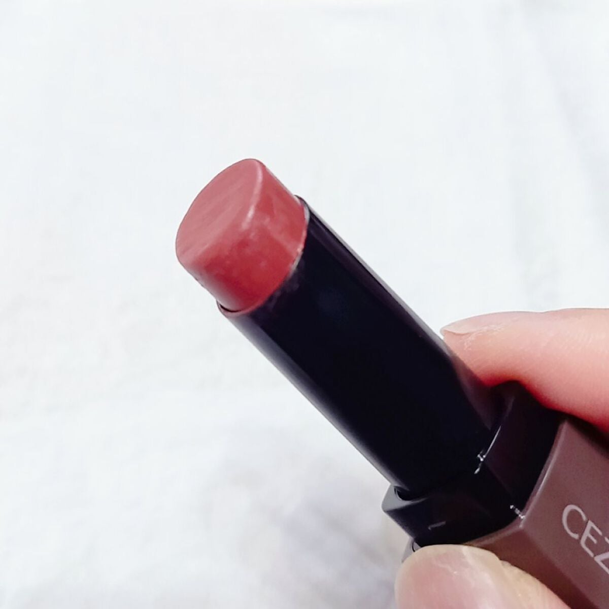 リップカラーシールド/CEZANNE/口紅を使ったクチコミ(3枚目)
