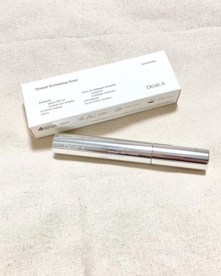 アイラッシュリバイタライジングセラム /Dear.A/まつげ美容液を使ったクチコミ(1枚目)