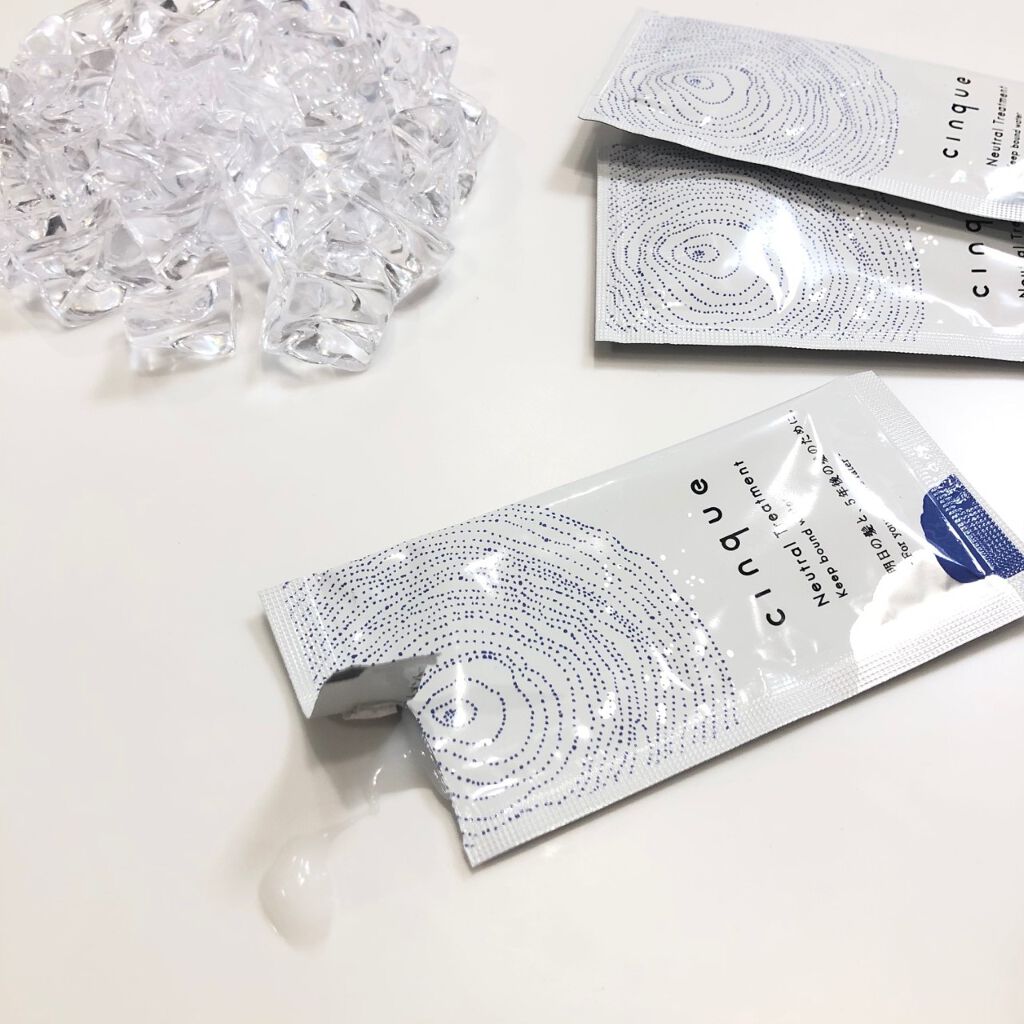 サンクオーガニックシャンプー/ニュートラルトリートメント/cinque/市販シャンプーを使ったクチコミ（2枚目）