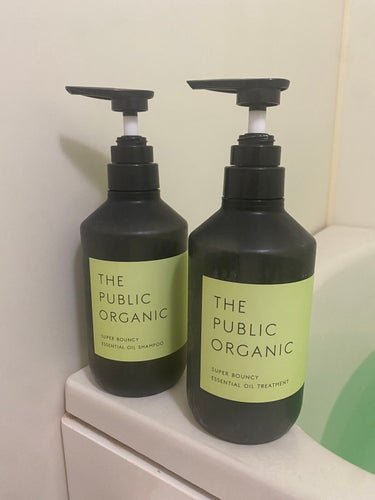 スーパーバウンシー DM シャンプー／DM ヘア トリートメント シャンプー本体 480ml/THE PUBLIC ORGANIC/シャンプー・コンディショナーを使ったクチコミ（1枚目）