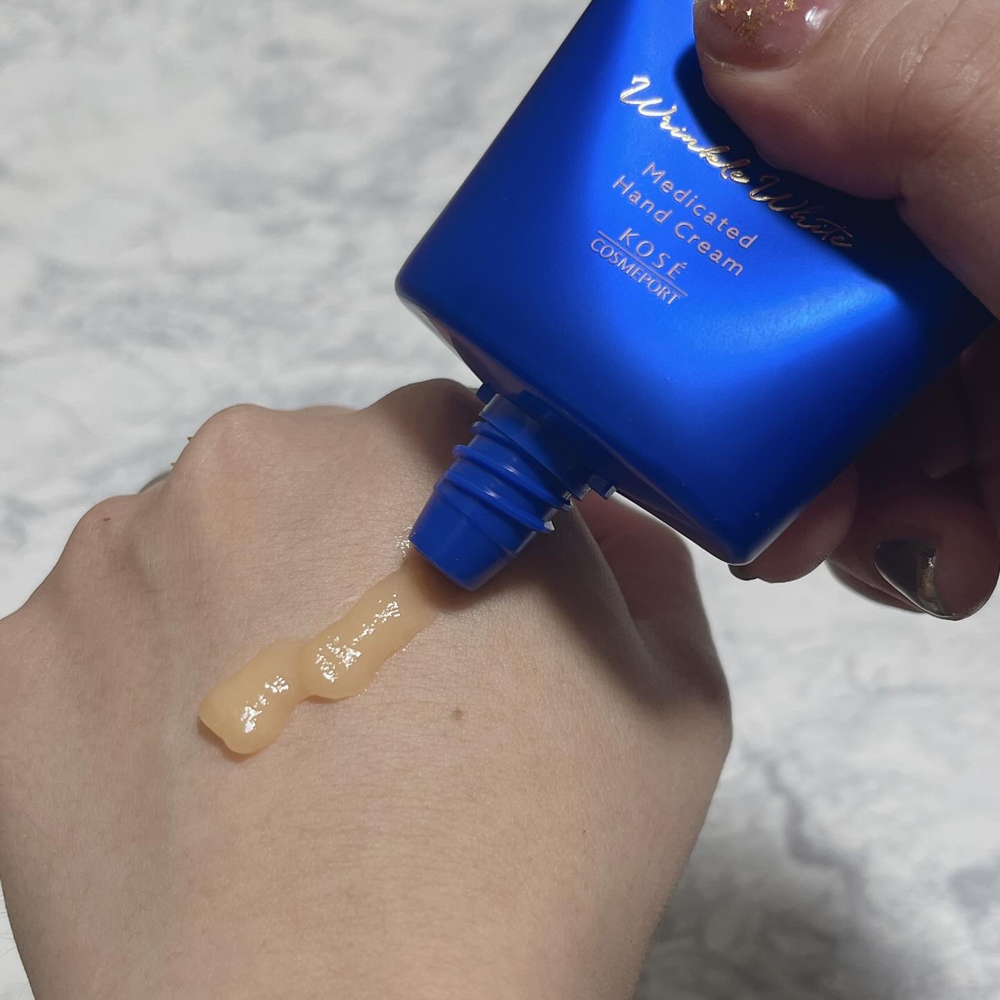 コエンリッチ　ザ　プレミアム 薬用リンクルナイト　ハンドクリーム 【医薬部外品】/コエンリッチQ10/ハンドクリームを使ったクチコミ（3枚目）