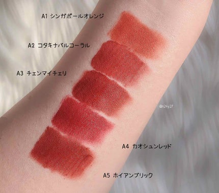 ラストベルベットティント/BBIA/リップティントを使ったクチコミ(1枚目)