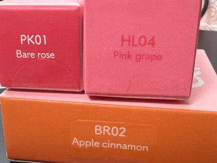 アンドバイロムアンド グラッシーボムティント/&nd by rom&nd/リップティントを使ったクチコミ(4枚目)