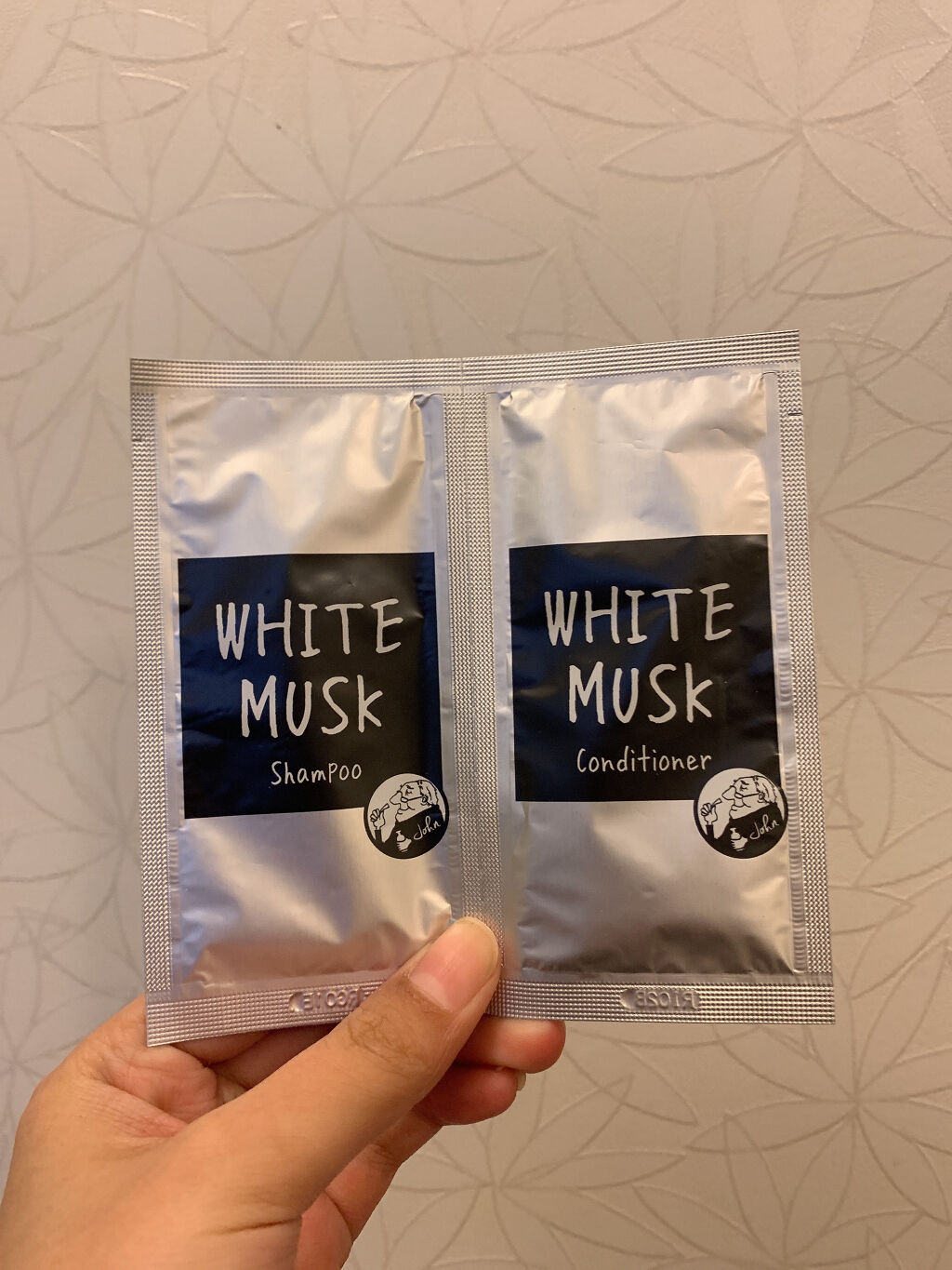 ホワイトムスク シャンプー／コンディショナー コンディショナーボトル（480g）/John's Blend/市販シャンプーを使ったクチコミ（1枚目）