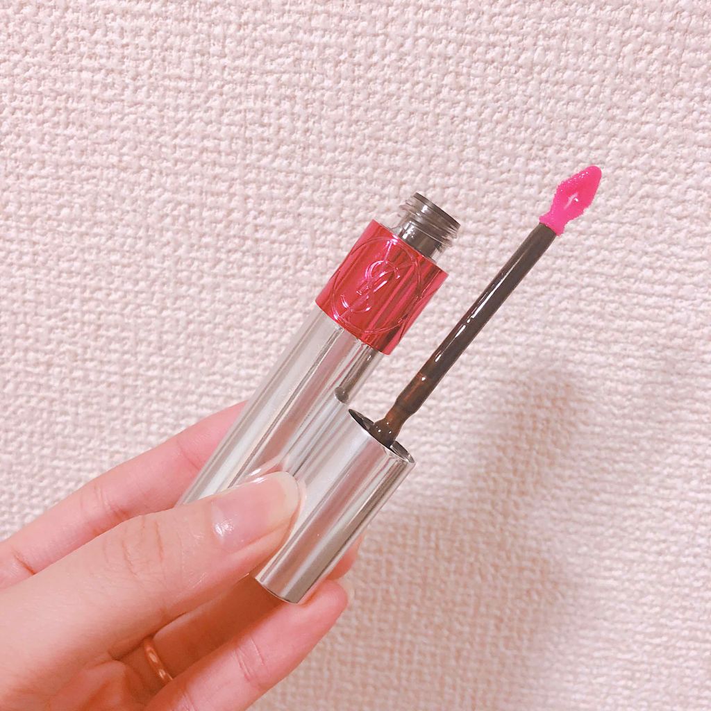 ヴォリュプテ ティントインオイル/YVES SAINT LAURENT BEAUTE/リップグロスを使ったクチコミ(2枚目)