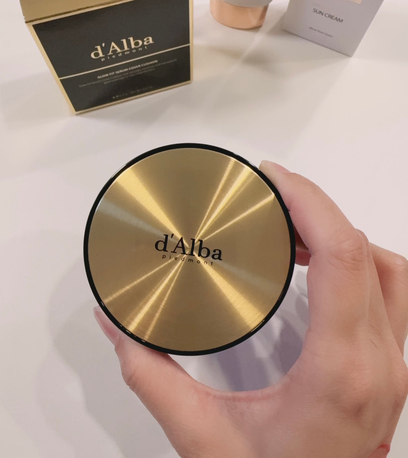 グロウフィットセラムカバークッション/ダルバ/クッションファンデーションを使ったクチコミ(1枚目)