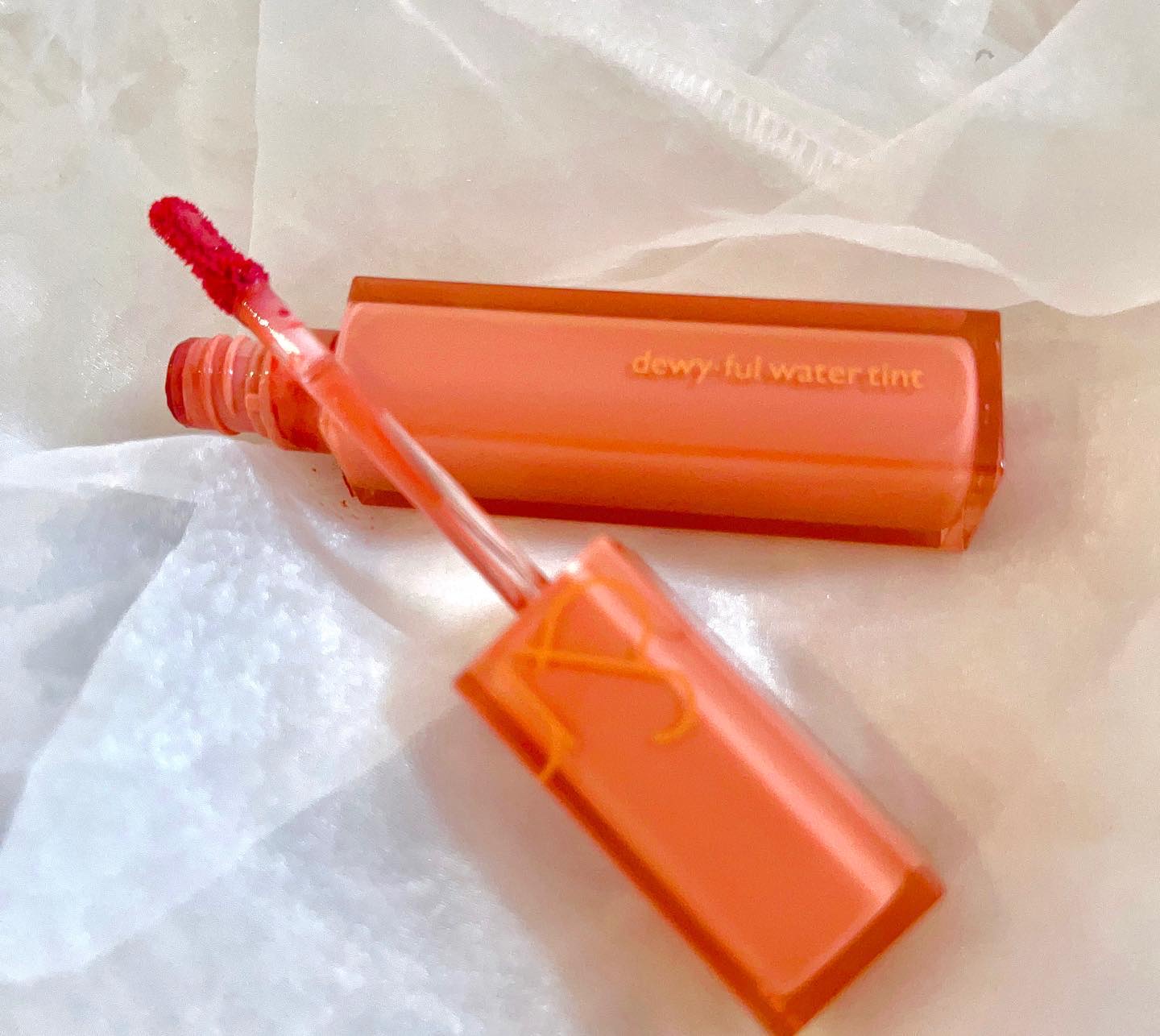 デュイフルウォーターティント/rom&nd/リップティントを使ったクチコミ（2枚目）