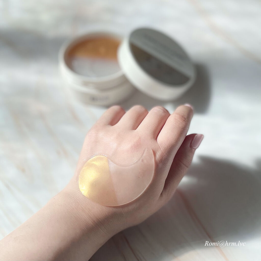 GOLD COLLAGEN DUAL EYE PATCH/SNP/アイケア・アイクリームを使ったクチコミ（2枚目）