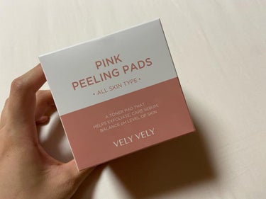 VELY VELY ピンクピーリングパッドのクチコミ「❤️本田翼愛用ピーリングパッド❤️
.
.
vely vely
pink peeling pa.....」（2枚目）