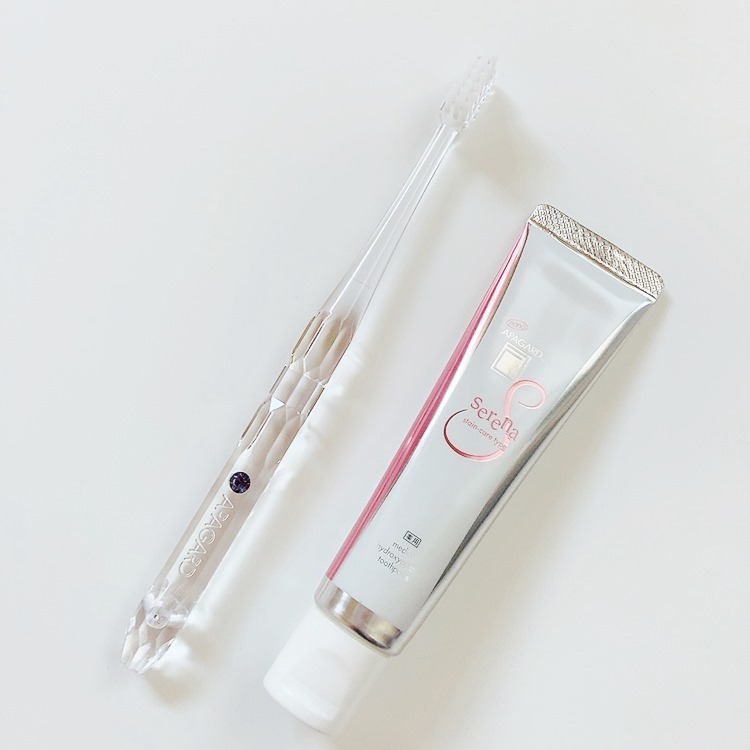 アパガードクリスタル歯ブラシ/アパガード/歯ブラシを使ったクチコミ（3枚目）