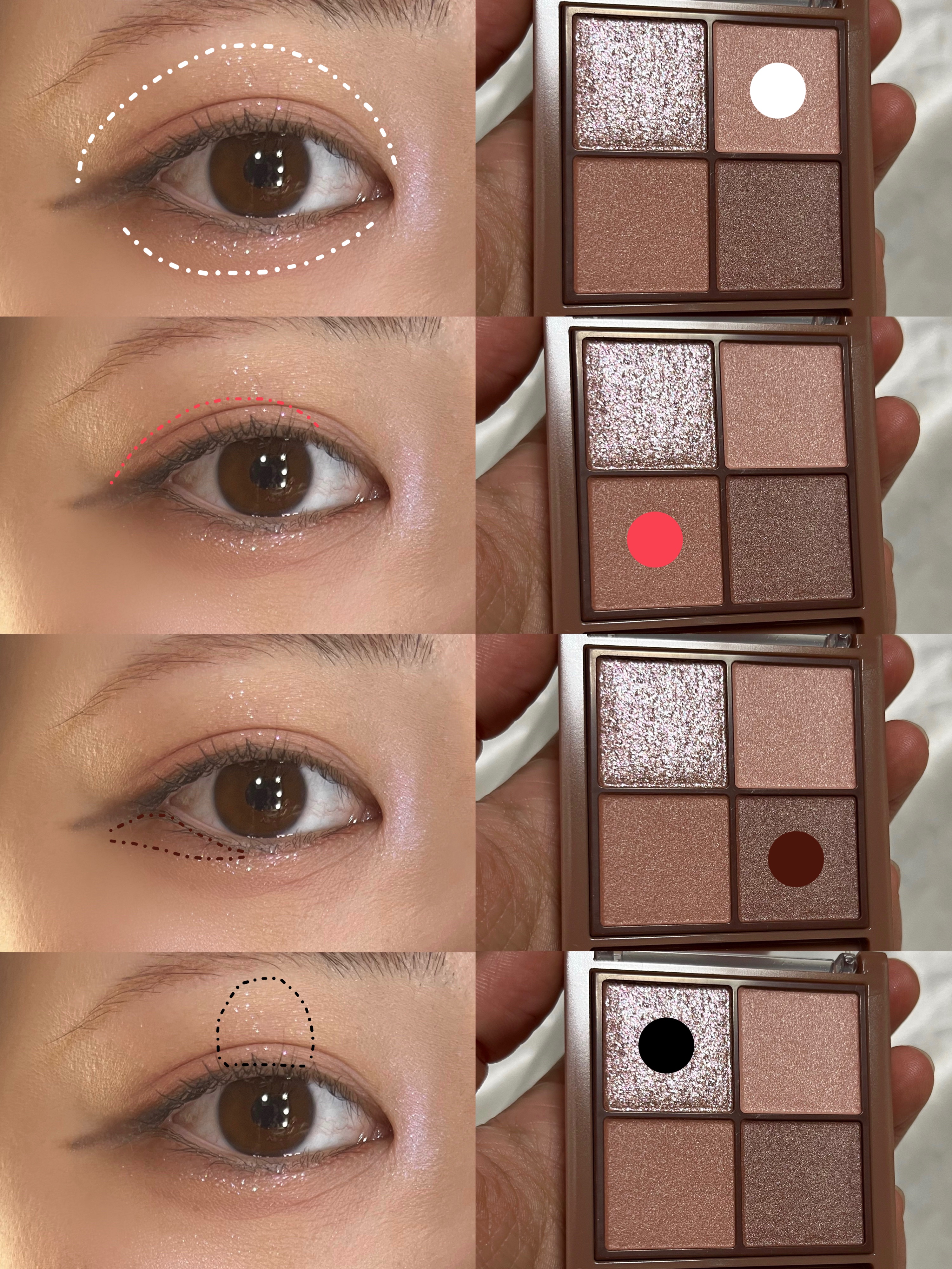 ジェルアイライナー/CEZANNE/ジェルアイライナーを使ったクチコミ（2枚目）