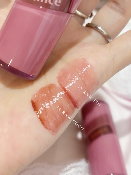 ロウグロウジェルティント/hince/リップティントを使ったクチコミ(3枚目)