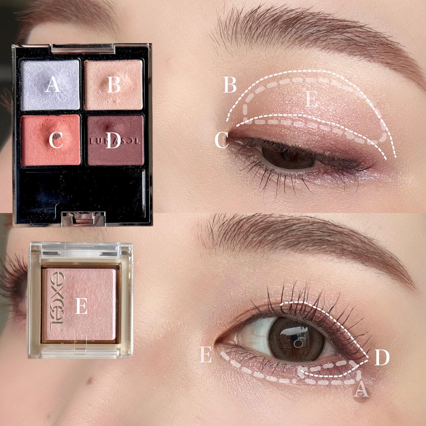 アイカラーレーション/LUNASOL/アイシャドウパレットを使ったクチコミ(2枚目)