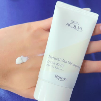 ナチュラルベールUVエッセンス/スキンアクア/日焼け止めクリームを使ったクチコミ(3枚目)