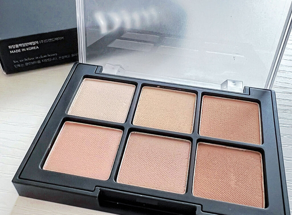 ブラーフィニシュシャドウパレット/Dinto/アイシャドウパレットを使ったクチコミ（2枚目）