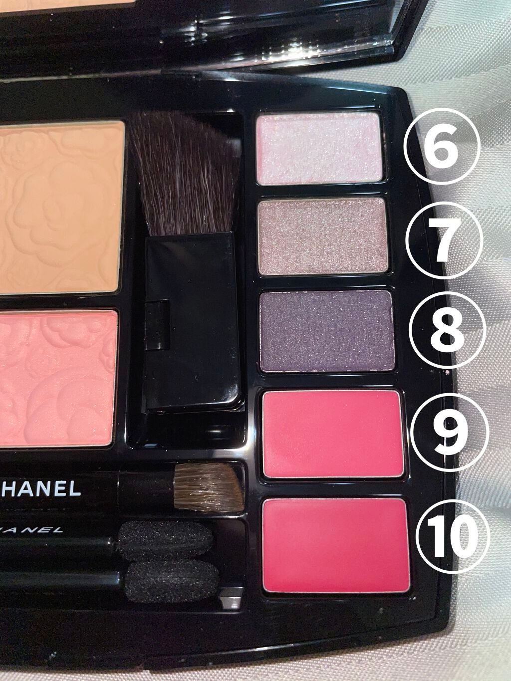 トラベル メークアップ パレット/CHANEL/メイクアップキットを使ったクチコミ(4枚目)