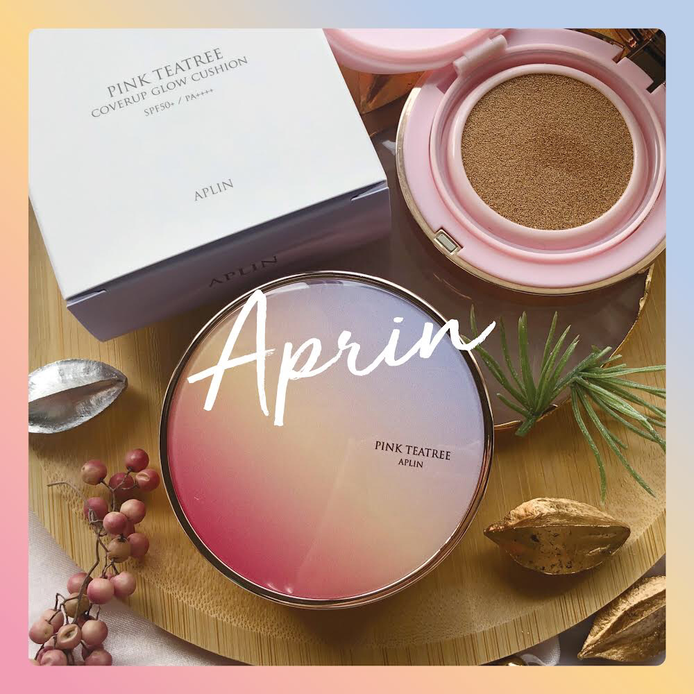 ピンクティーツリーカバーアップグロウクッション/APLIN/クッションファンデーションを使ったクチコミ（1枚目）