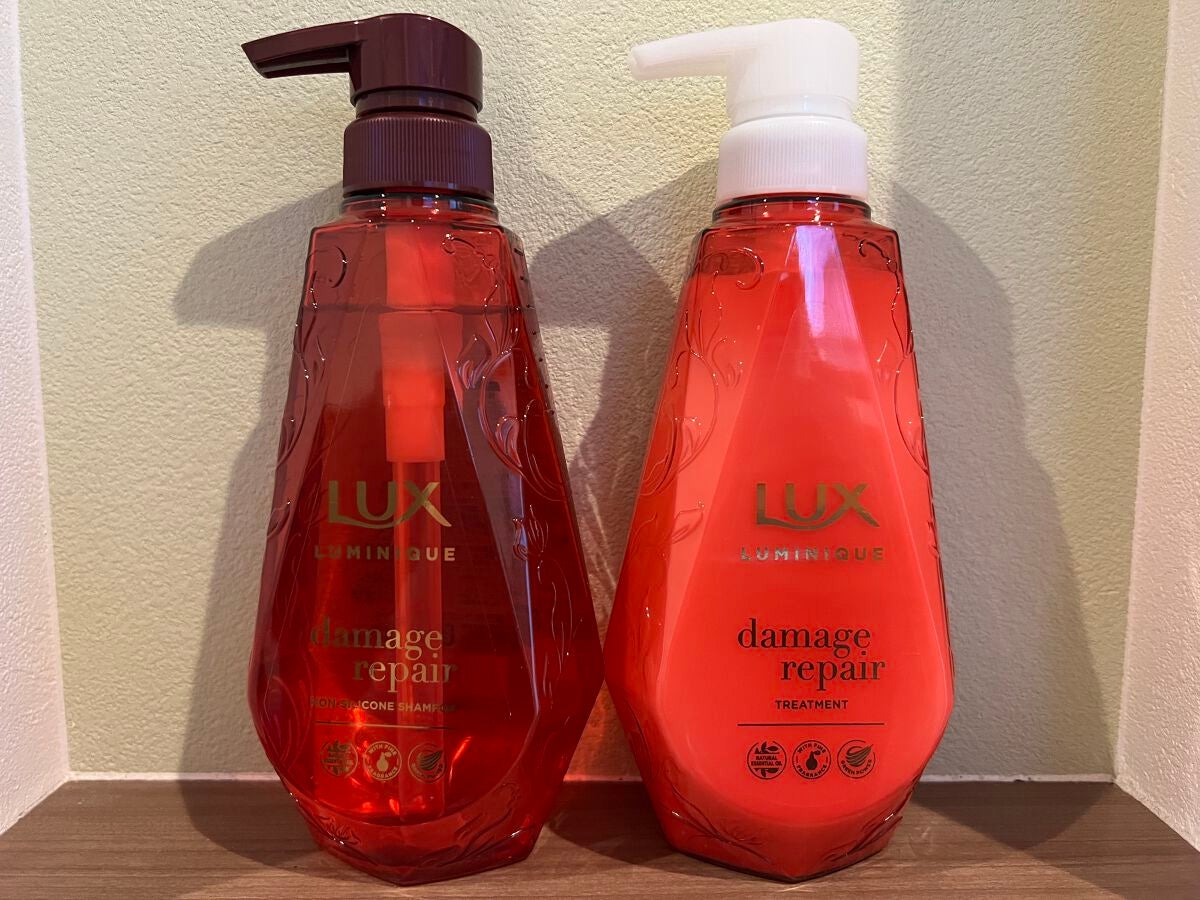 ルミニーク ダメージリペア シャンプー/トリートメント/LUX/市販シャンプーを使ったクチコミ(1枚目)