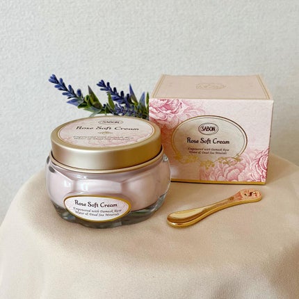 ローズソフトクリーム/SABON/フェイスクリームを使ったクチコミ(1枚目)