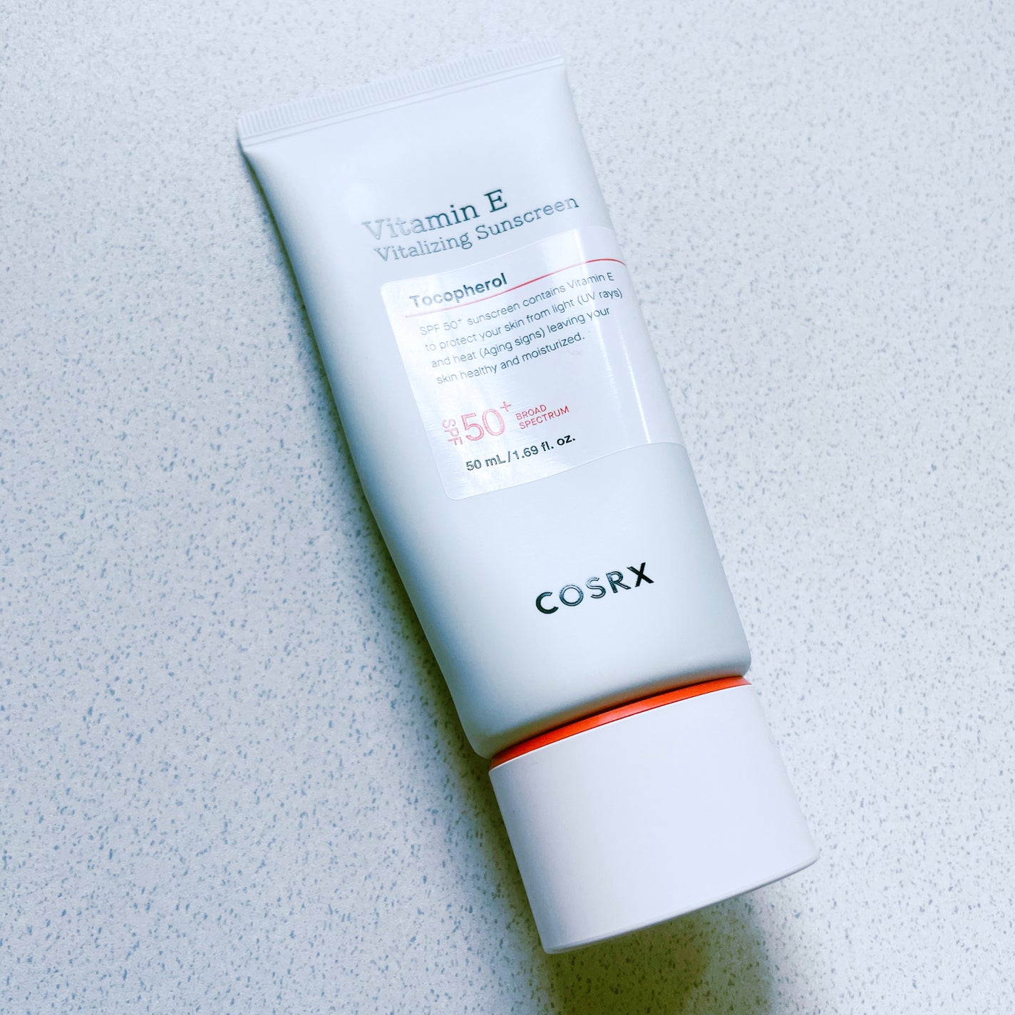 ビタミンEバイタライジングUVクリーム SFP50+/COSRX/日焼け止めクリームを使ったクチコミ(1枚目)