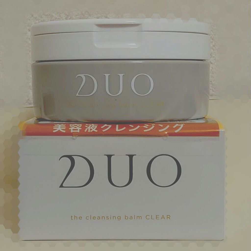 デュオ ザ クレンジングバーム クリア/DUO/クレンジングバームを使ったクチコミ(1枚目)