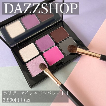 HOLIDAY EYESHADOW PALETTE /DAZZSHOP/アイシャドウパレットを使ったクチコミ(1枚目)