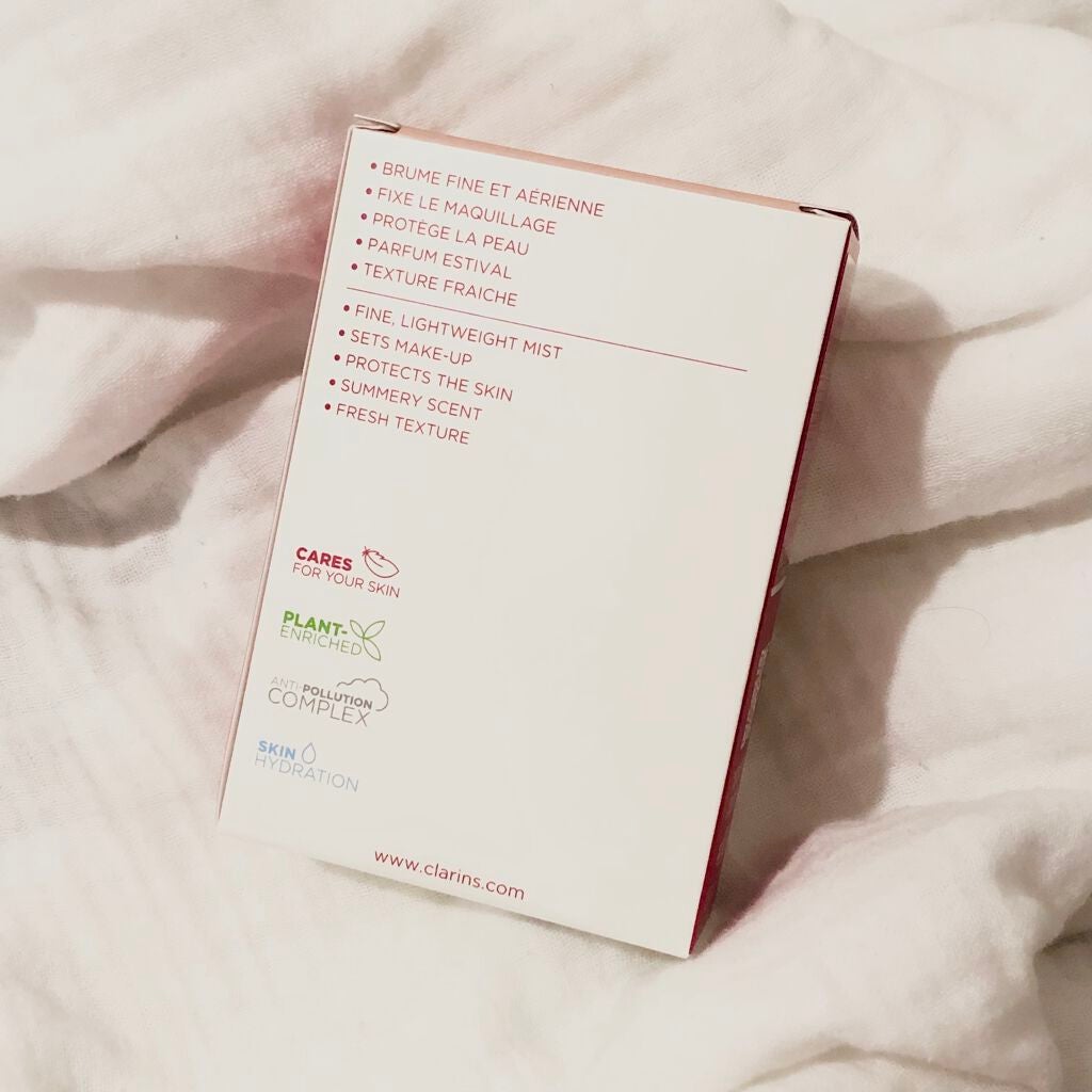 フィックス メイクアップ/CLARINS/ミスト状化粧水を使ったクチコミ(2枚目)