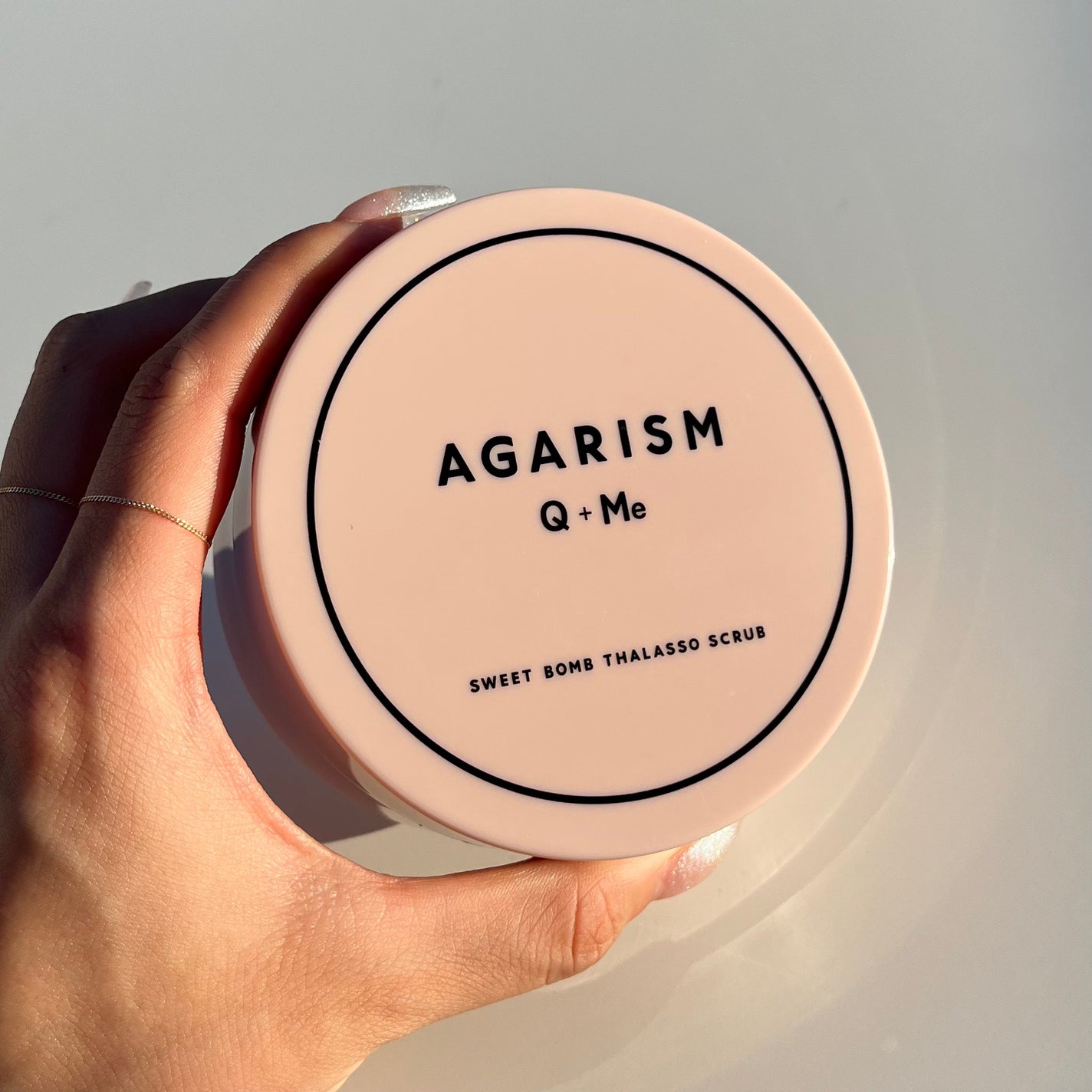 Q+Me スウィート ボム タラソ スクラブ/AGARISM/バスト・ヒップケアを使ったクチコミ(1枚目)