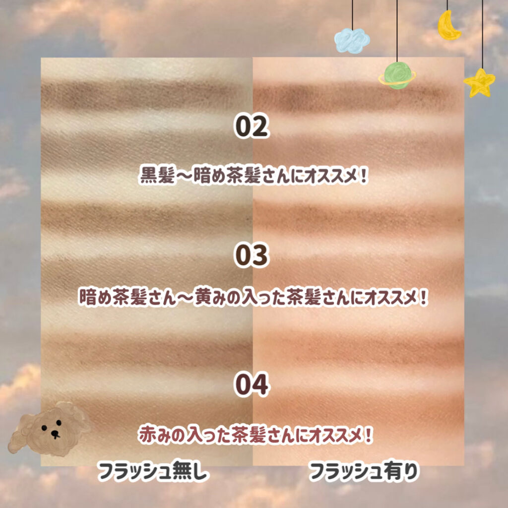 GENE3WAYアイブロウ三角芯タイプ/セリア/アイブロウペンシルを使ったクチコミ（3枚目）