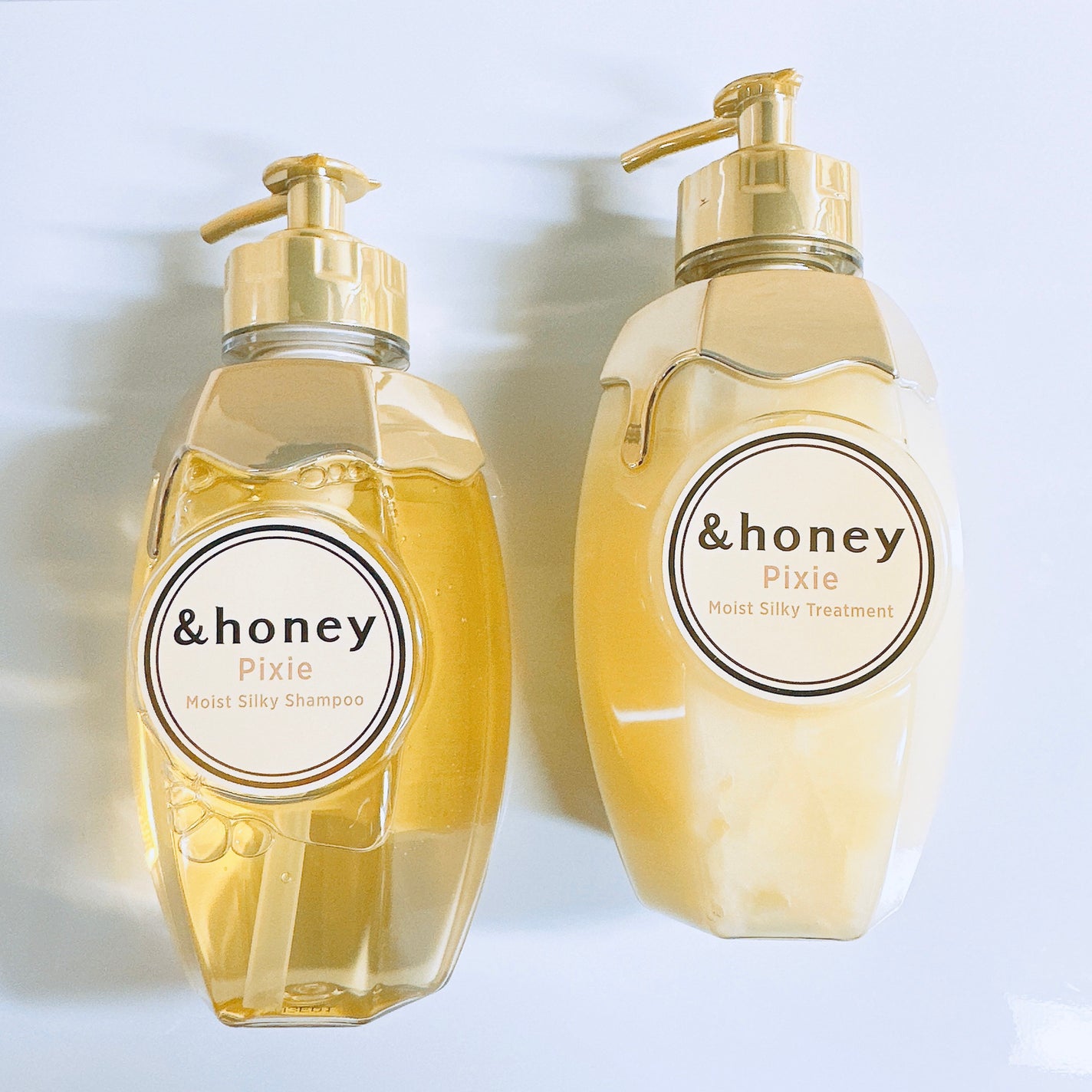 アンドハニー ピクシー モイストシルキー シャンプー1.0/ヘアトリートメント2.0/&honey/市販シャンプーを使ったクチコミ(5枚目)