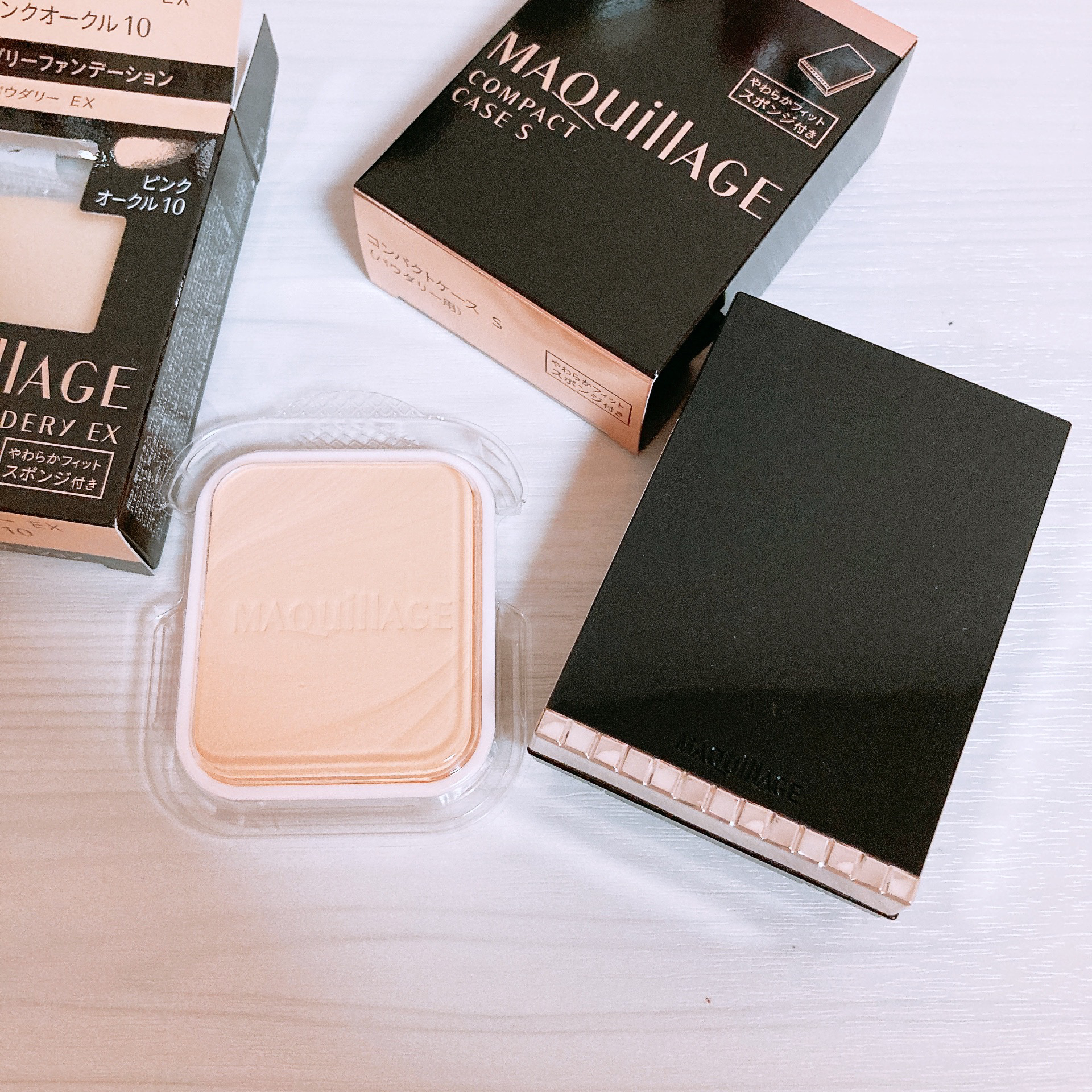 【Kei様☆専用】マキアージュドラマティックパウダリー EXオークル10 資生堂☆】マキアージュドラマティックパウダリー EX ベージュ