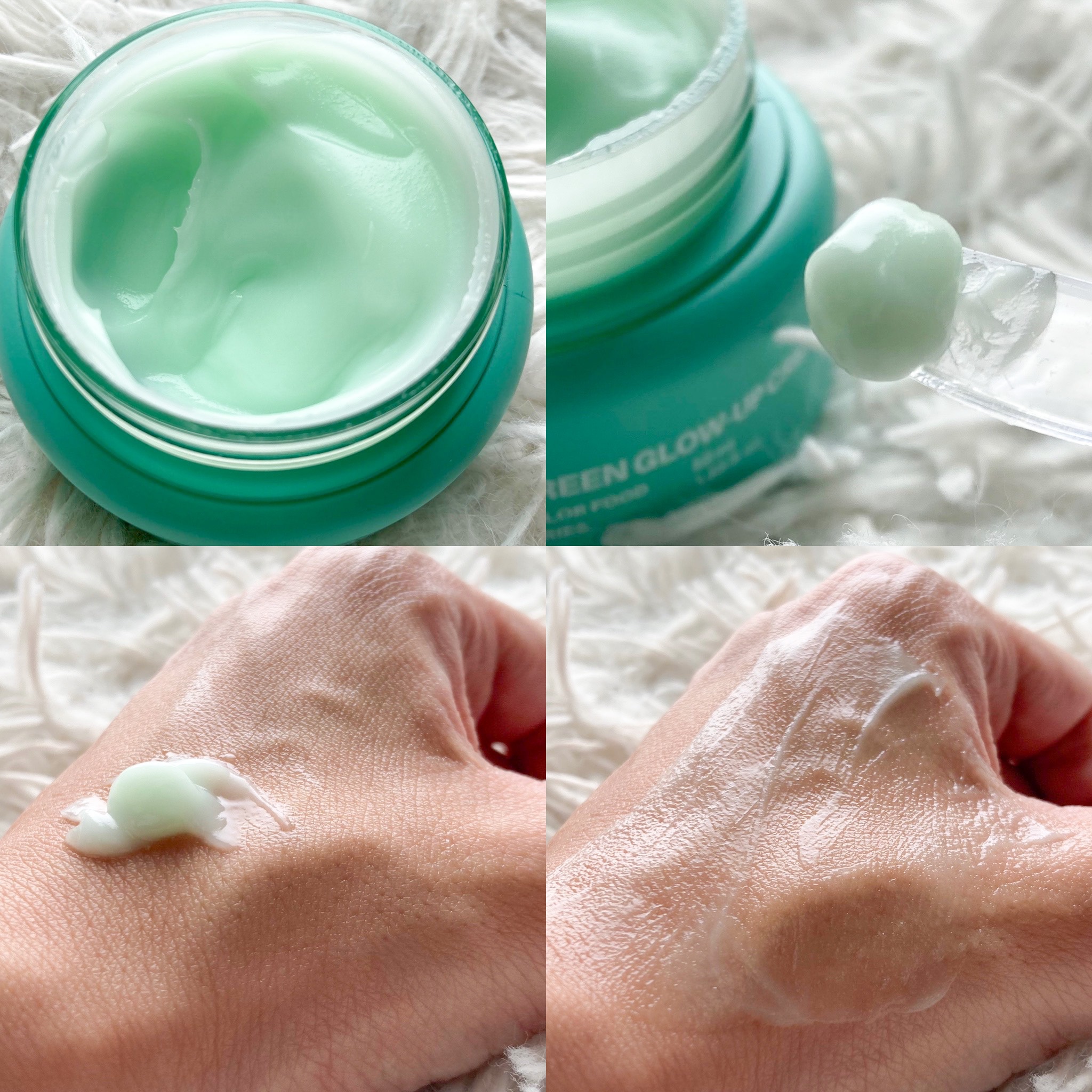 カラーフードシリーズグリーングロウアップクリーム/Tovegan/フェイスクリームを使ったクチコミ（2枚目）