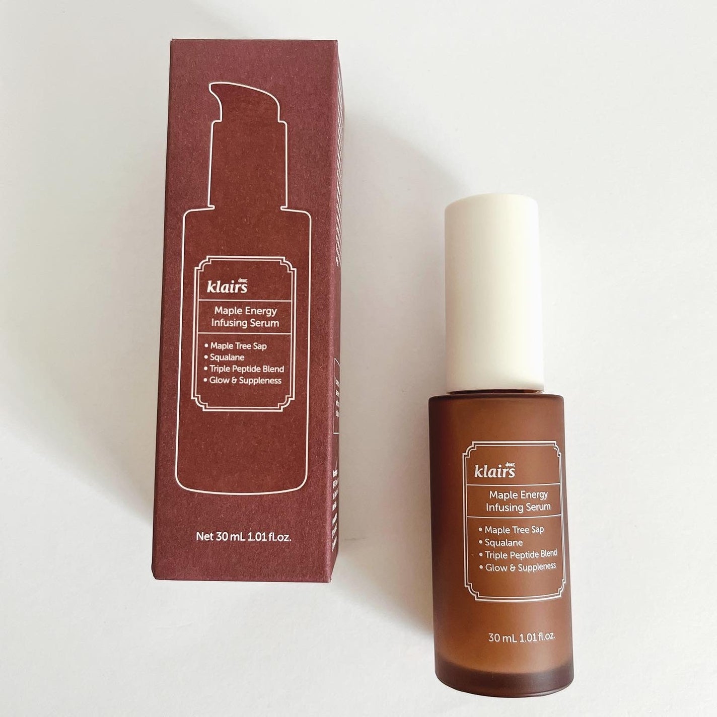 メープルエナジーインフュージングセラム/Klairs/美容液を使ったクチコミ(6枚目)